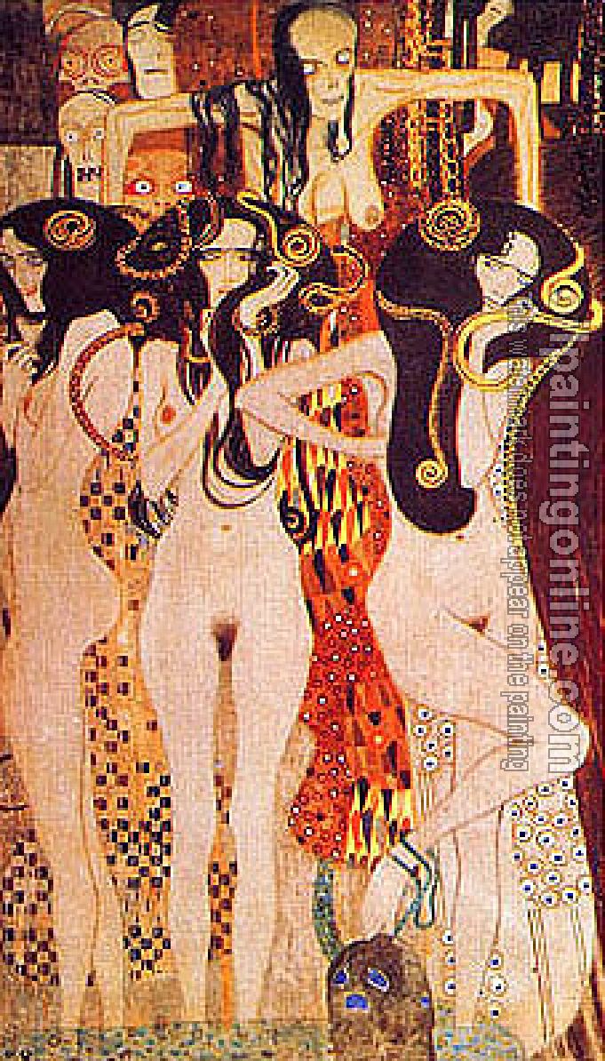 Klimt, Gustav - Beethoven Frieze